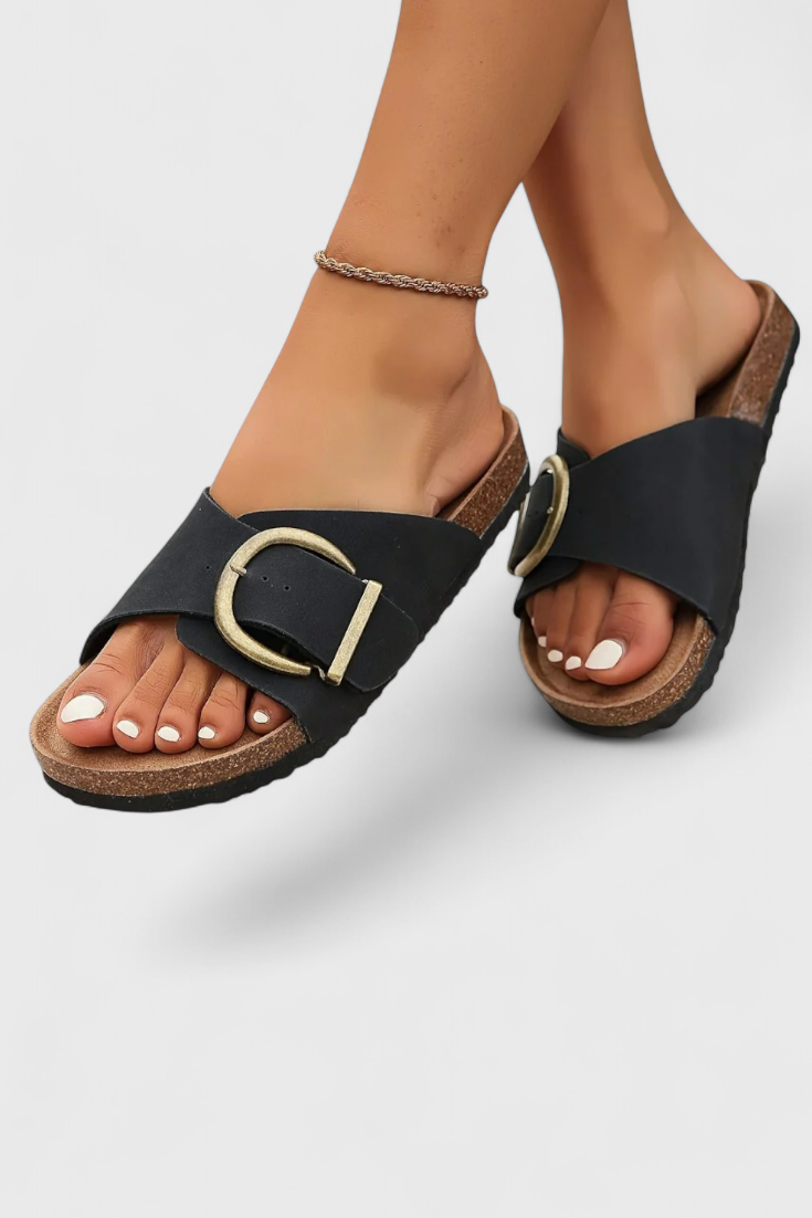 Delphine - Sandalias Elegantes de Confort