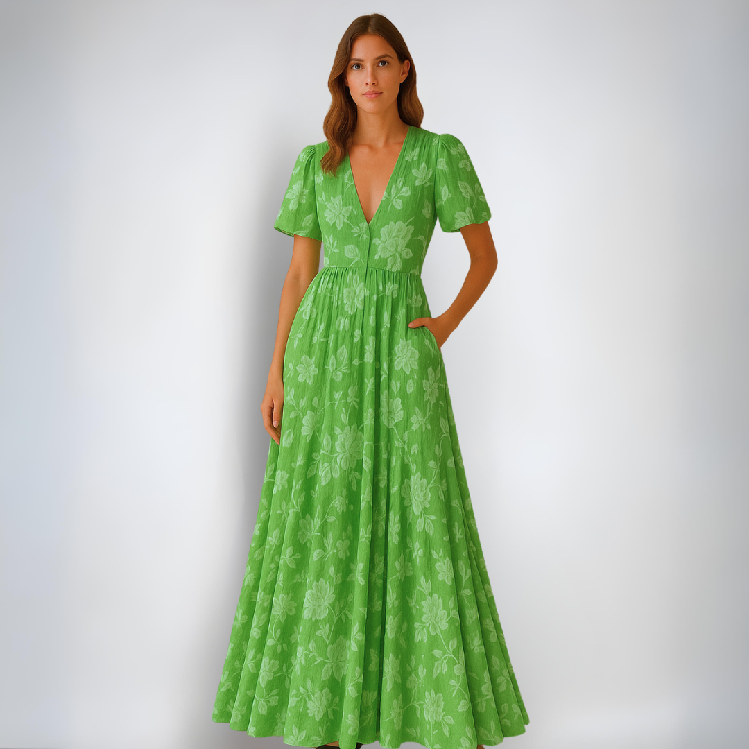 Tessa - Vestido de Flores Luxe