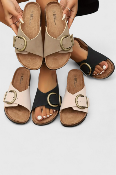 Delphine - Sandalias Elegantes de Confort