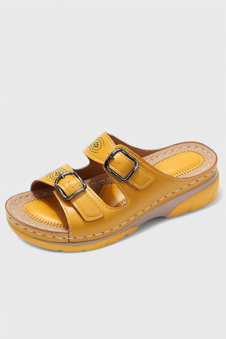 Tamsin - Sandalias de Cuero Ortopédicas