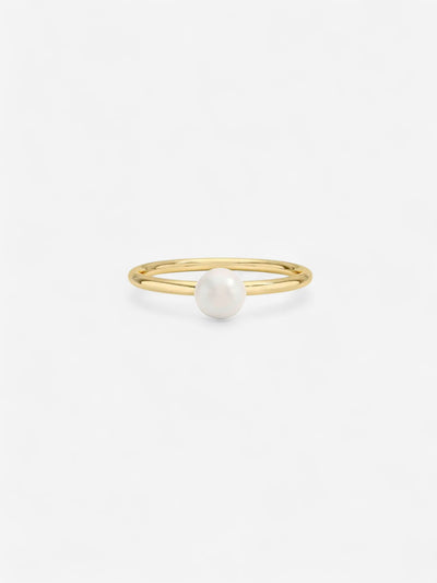LUNA PEARL | ANILLO CON PERLA Y ELEGANCIA ATEMPORAL