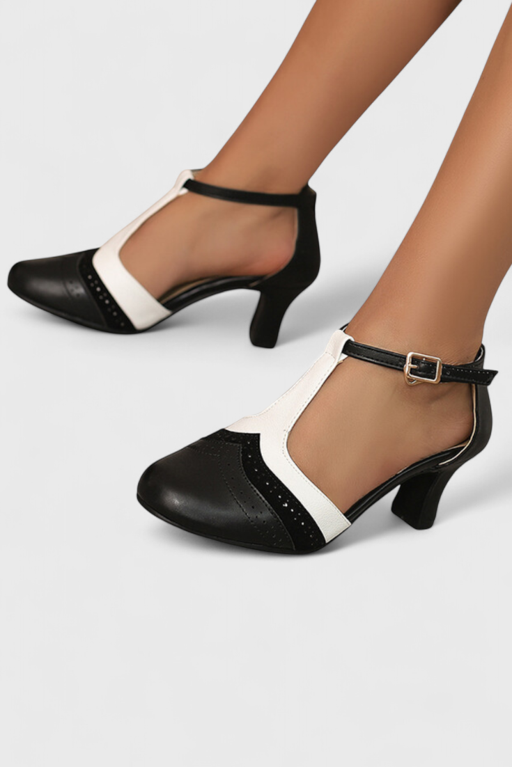 Nicole - Tacones Ortopédicos con Encanto Vintage