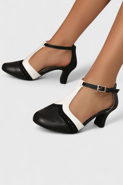 Nicole - Tacones Ortopédicos con Encanto Vintage