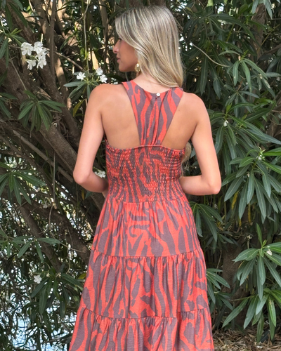 Vestido Cala Dor naranja