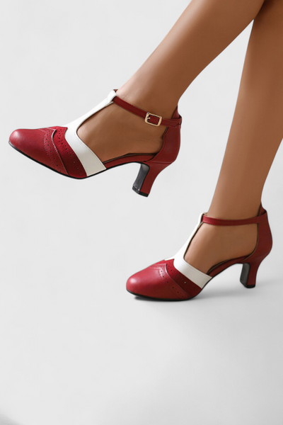 Nicole - Tacones Ortopédicos con Encanto Vintage