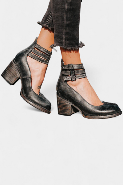 Penka - Tacones Bloque Modernos