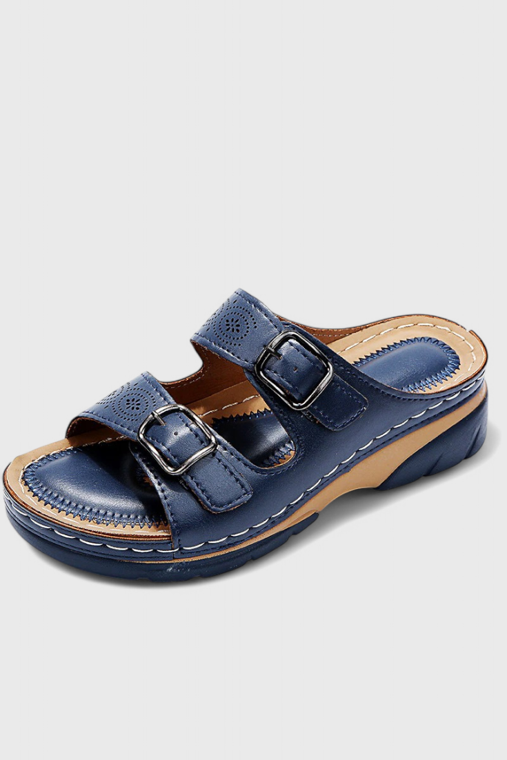 Tamsin - Sandalias de Cuero Ortopédicas