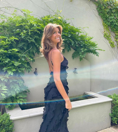 Zara - Vestido con volantes