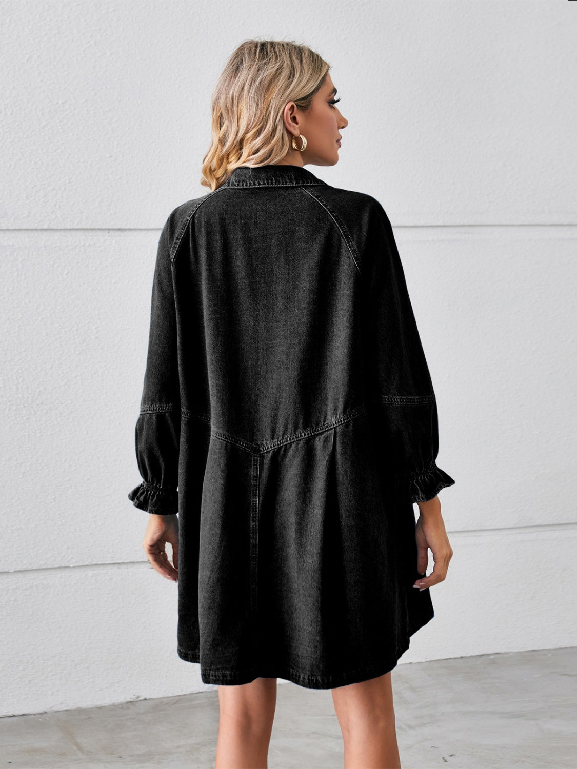 Vera - Vestido de mezclilla con botones