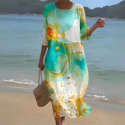 Miranda - Vestido de Flores Elegante