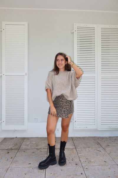 Suéter de manga corta Lian