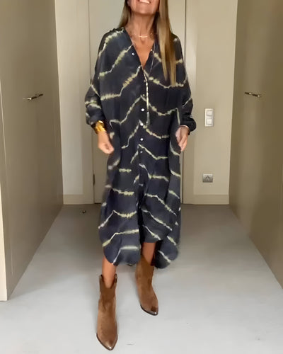 Julia - Vestido Maxi a Rayas