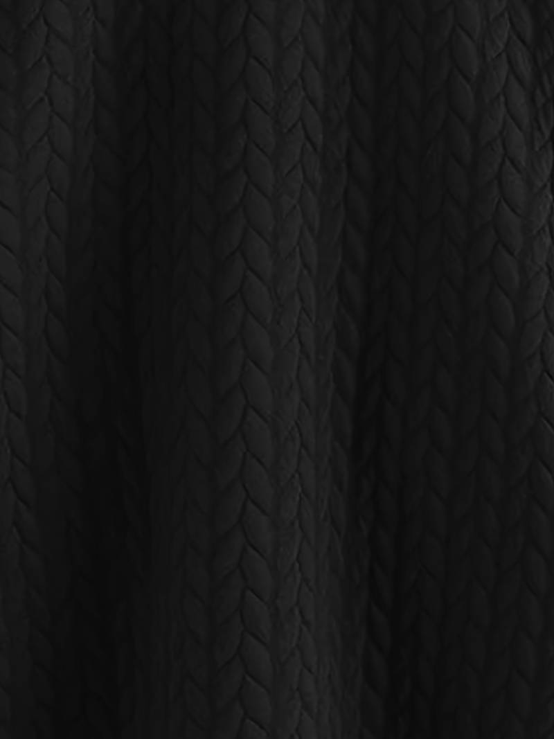 Daleyza - Abrigo de Felpa de Punto con Capucha