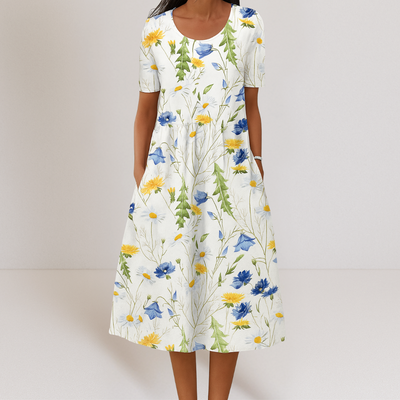 Annette - Elegante vestido que cubre el vientre