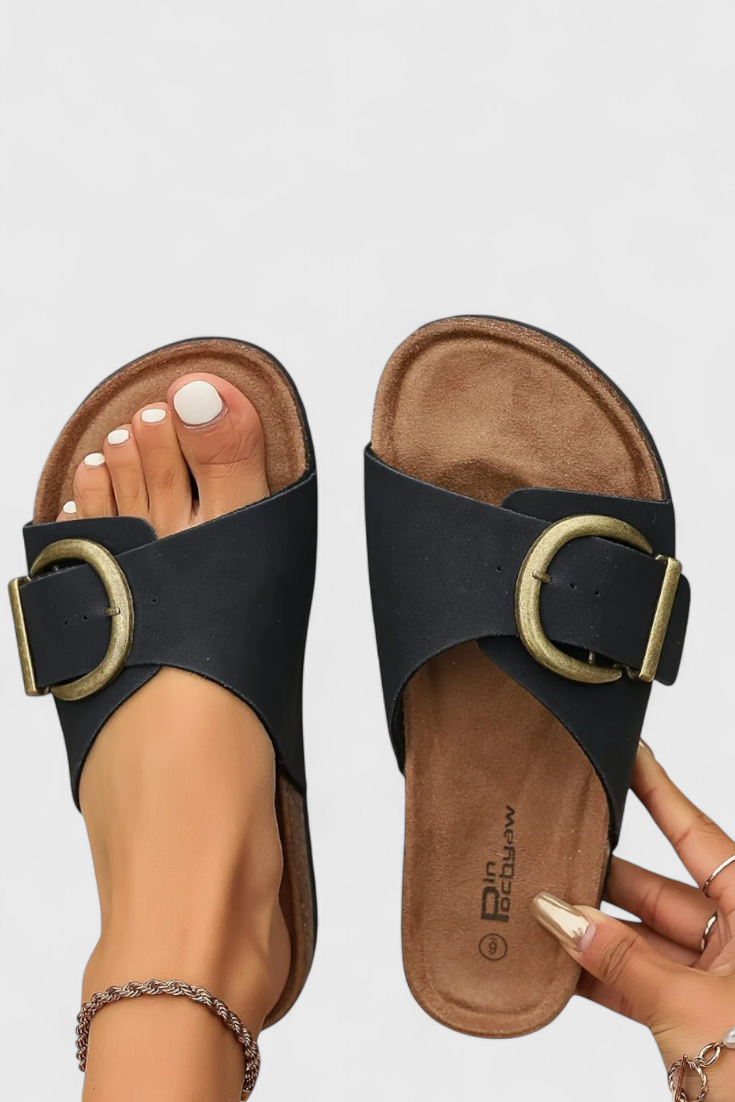 Delphine - Sandalias Elegantes de Confort