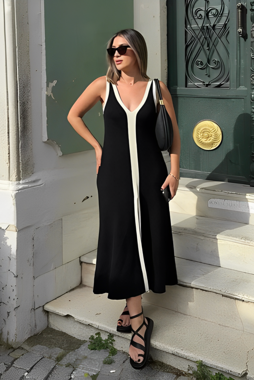 Gloria - Vestido Gloria con Cuello en V