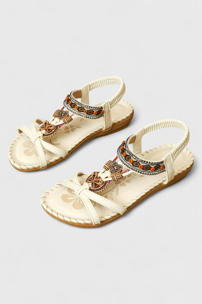 Lera - Sandalias bohemias planas