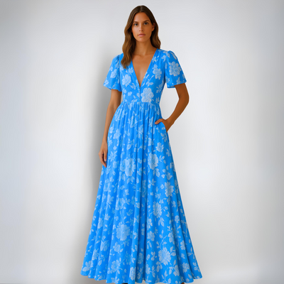 Tessa - Vestido de Flores Luxe