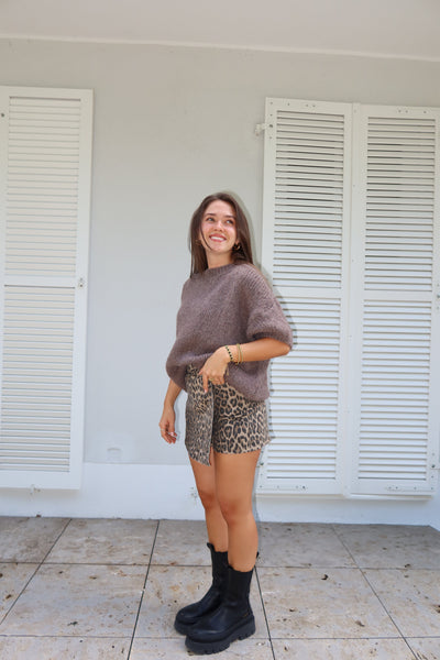 Suéter de manga corta Lian