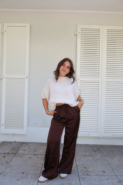 Suéter de manga corta Lian