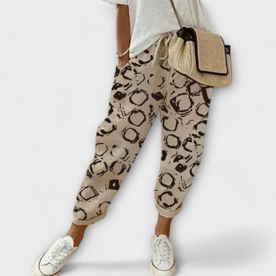 Burga – Pantalón cómodo de algodón y lino