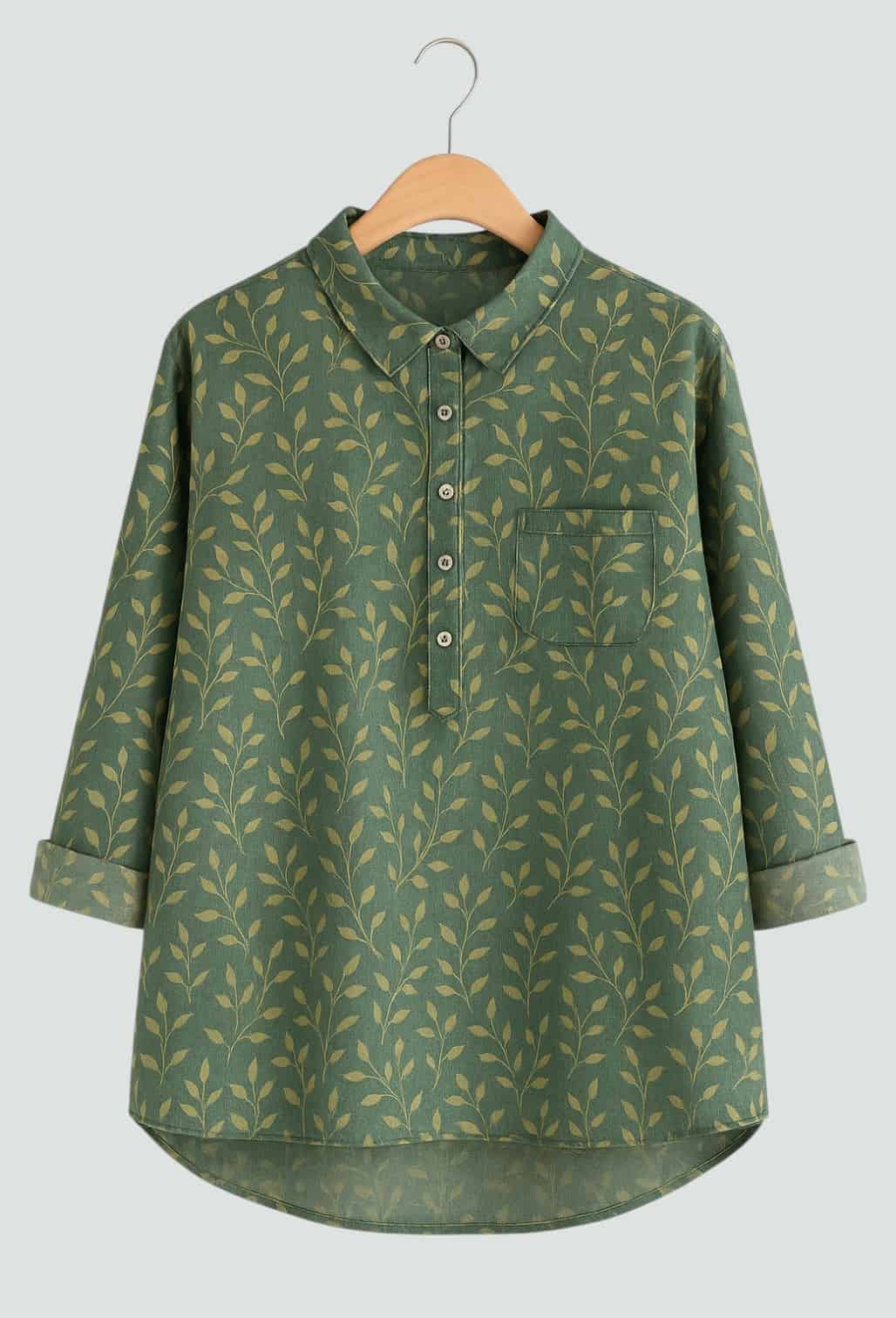 SHIREEN | CAMISA CON VOLANTES ROMÁNTICOS