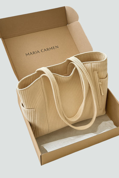 CARMELA | BOLSO DE PUNTO CON DETALLE DE CORDÓN