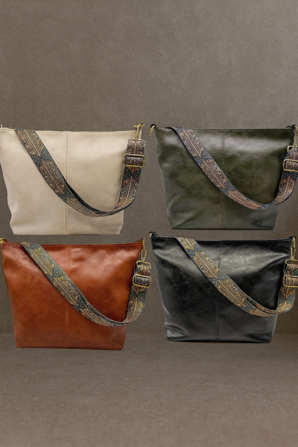 AGNES | BOLSO DE HOMBRO DE PIEL VINTAGE