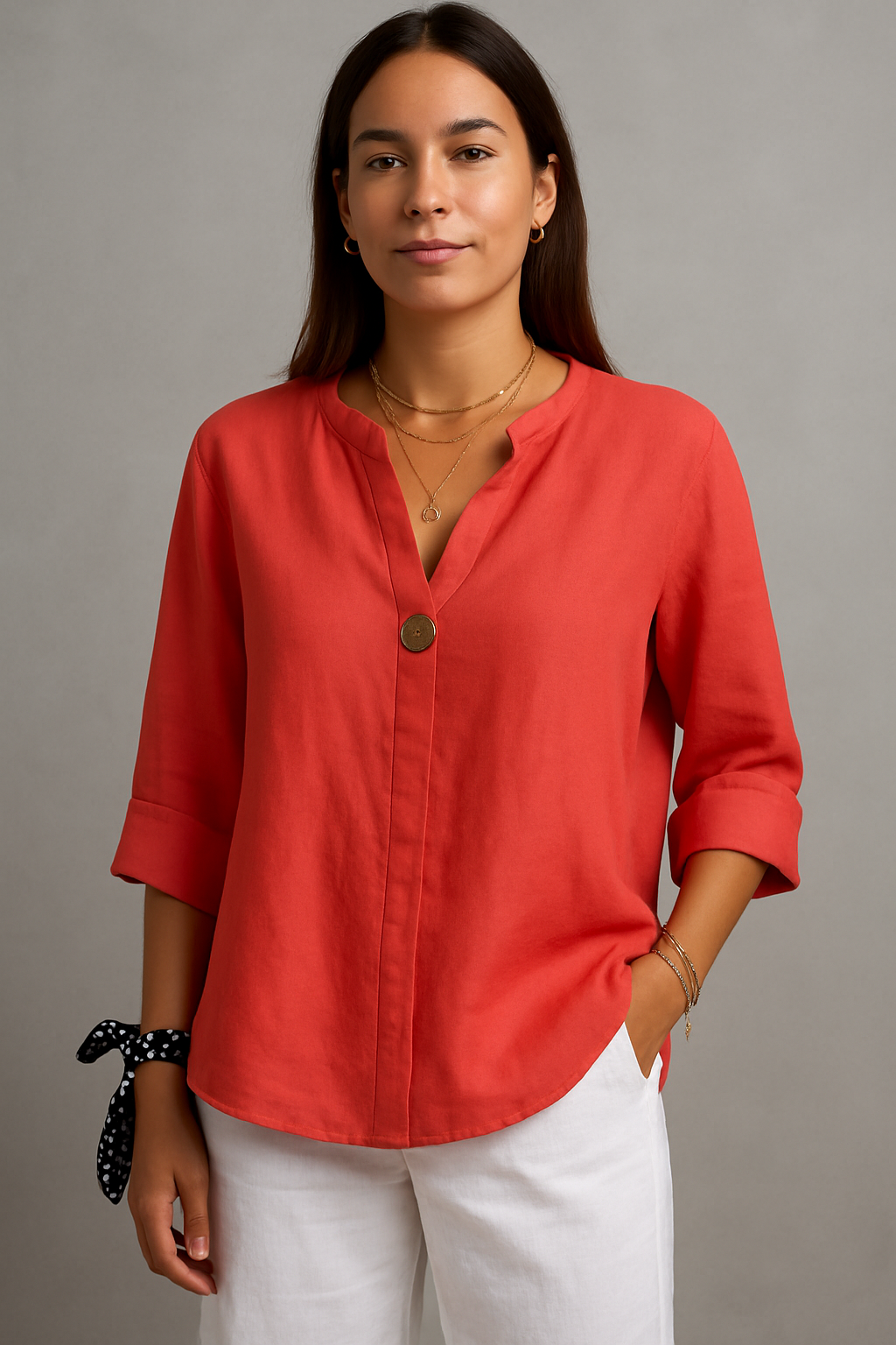 LISA | BLUSA LIGERA CON ELEGANCIA DISCRETA