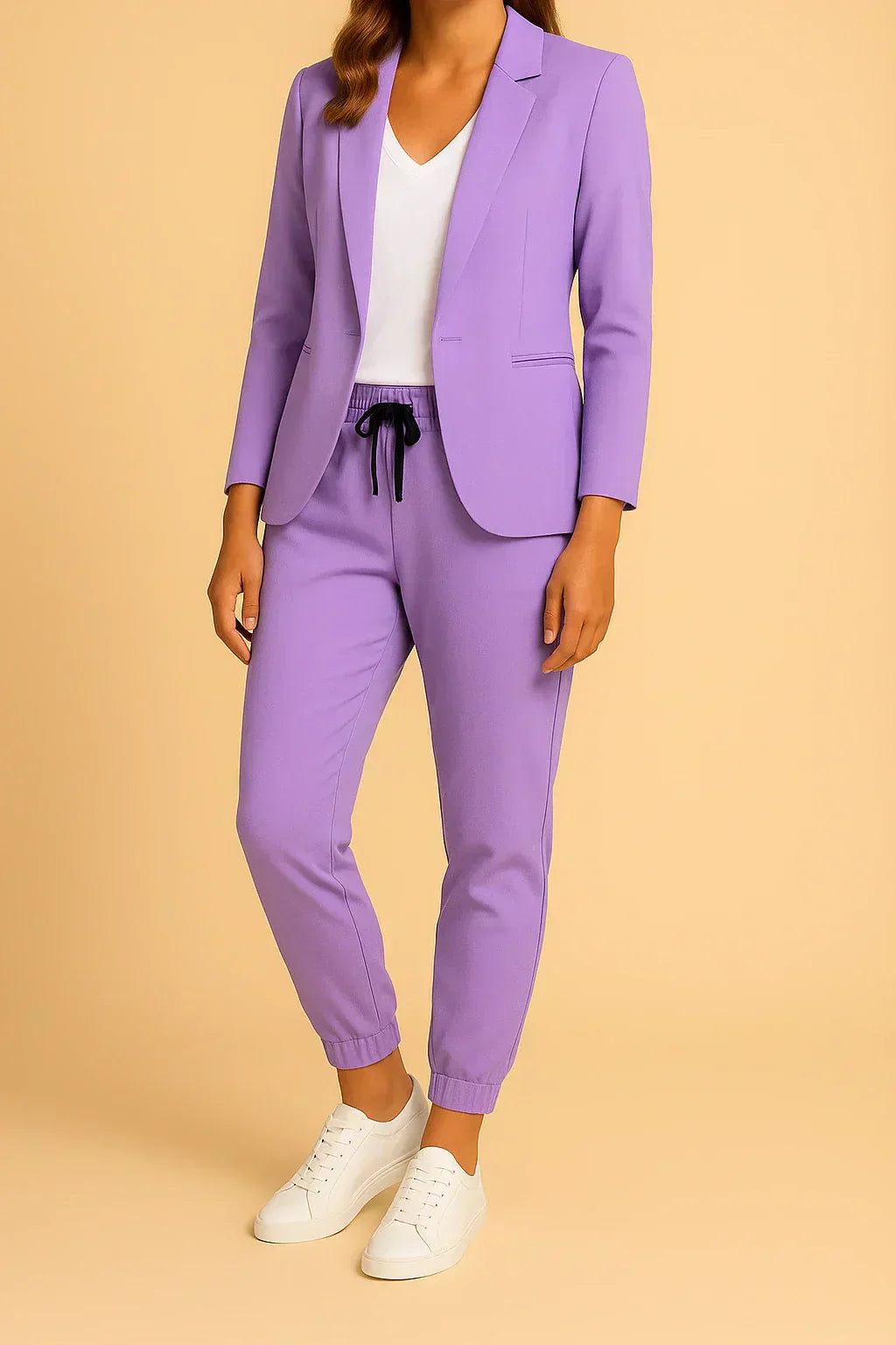 Aurora - Conjunto elegante con chaqueta y pantalones