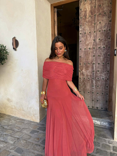 Hera | Verstido asimétrico gasa ligera