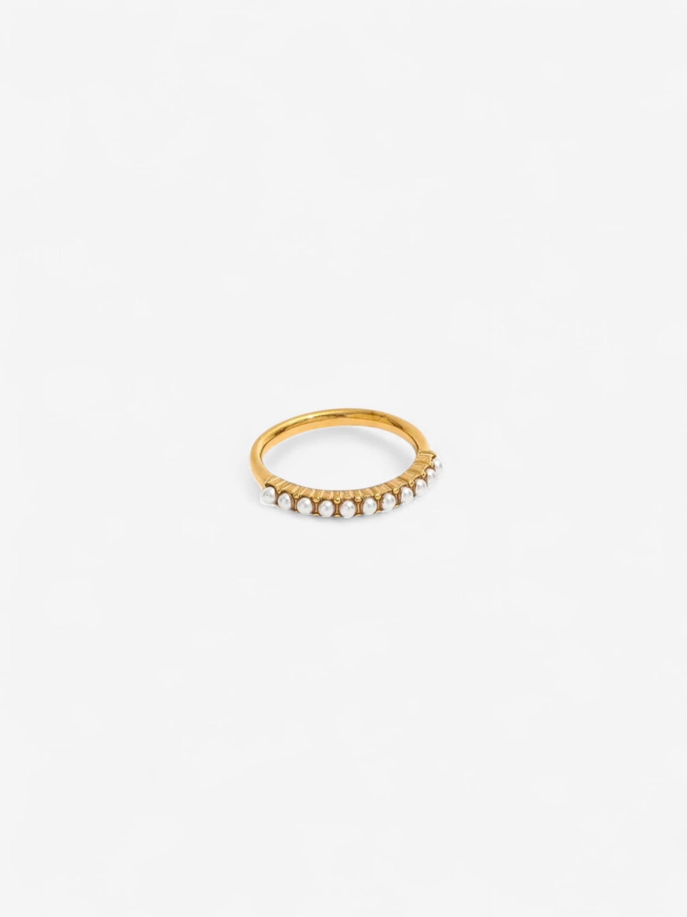 LUNA PEARL | ANILLO CON PERLAS Y LUZ INTERIOR