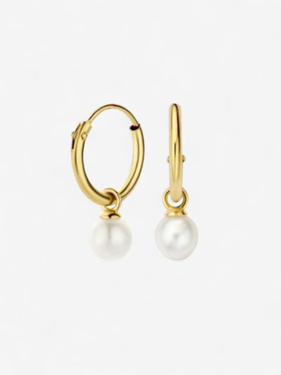PEARL HOOPS | AROS DELICADOS CON FUERZA INTERIOR