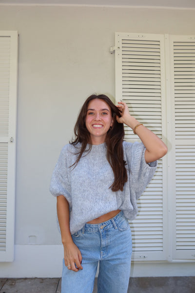 Suéter de manga corta Lian