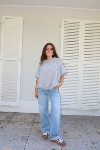 Suéter de manga corta Lian