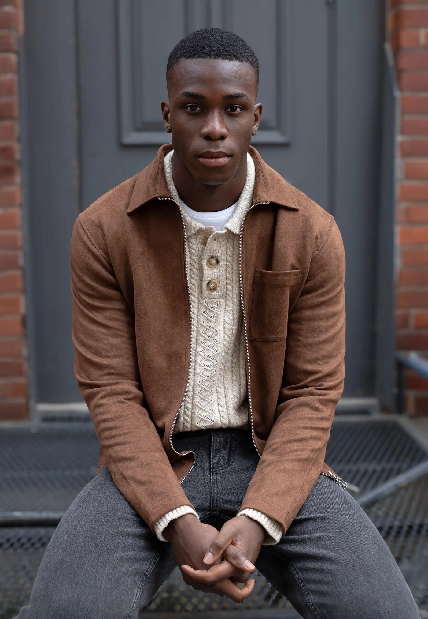 Rafael | Neo sobrecamisa de ante vegano