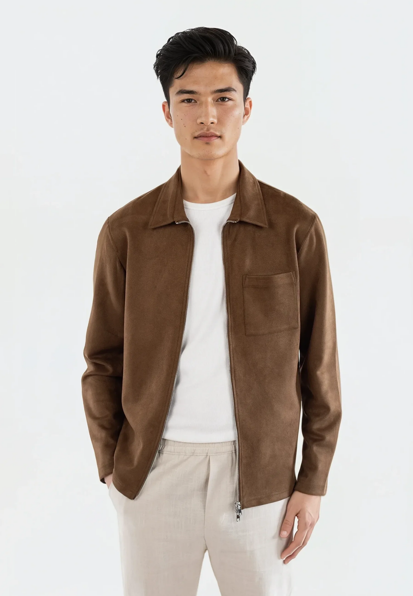 Rafael | Neo sobrecamisa de ante vegano