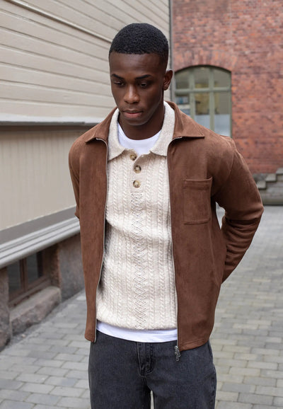 Rafael | Neo sobrecamisa de ante vegano