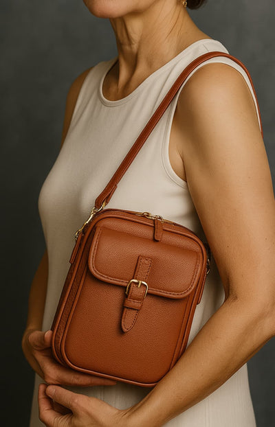 MILA | EL BOLSO BANDOLERA DE PIEL PERFECTO PARA CADA DÍA