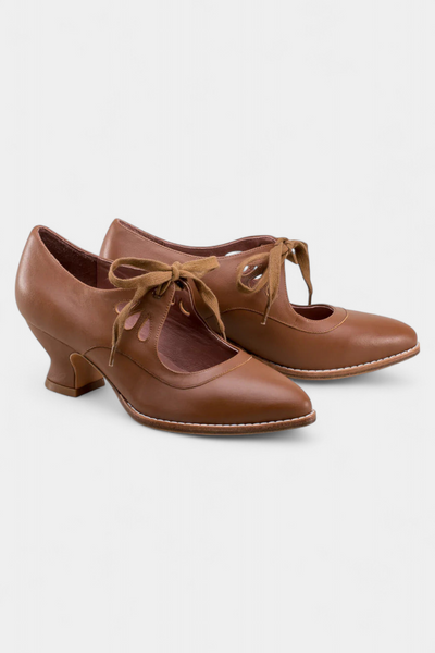 Britt - Tacones Ortopédicos de Cuero