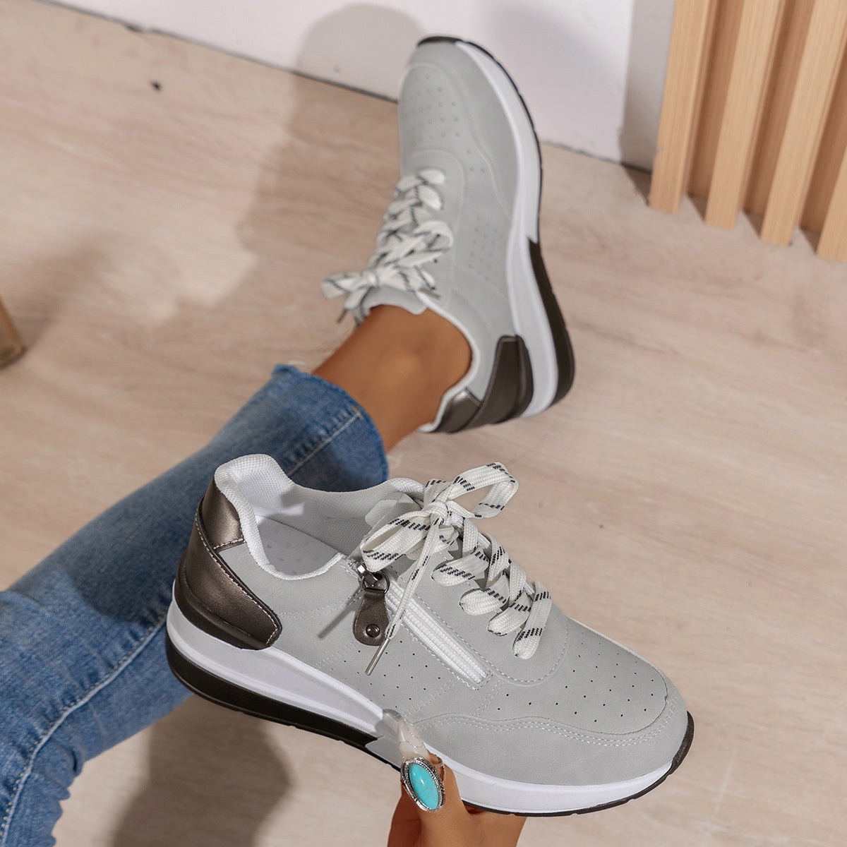 Violeta - Zapato con cremallera