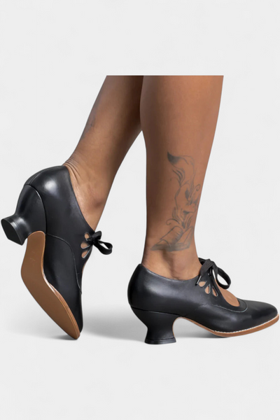 Britt - Tacones Ortopédicos de Cuero