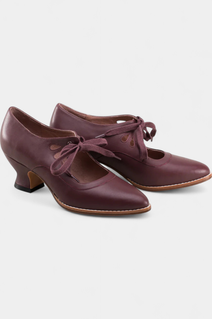 Britt - Tacones Ortopédicos de Cuero