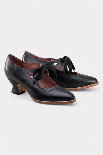 Britt - Tacones Ortopédicos de Cuero