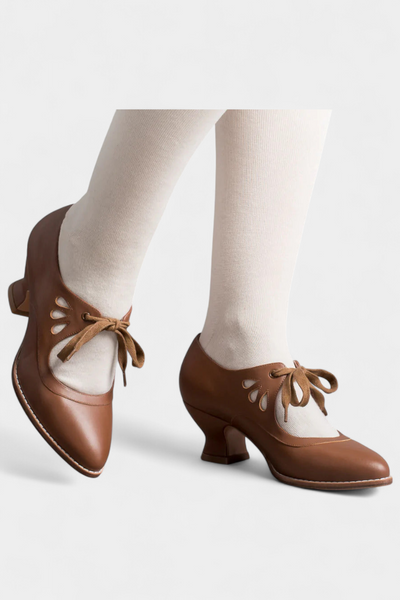 Britt - Tacones Ortopédicos de Cuero