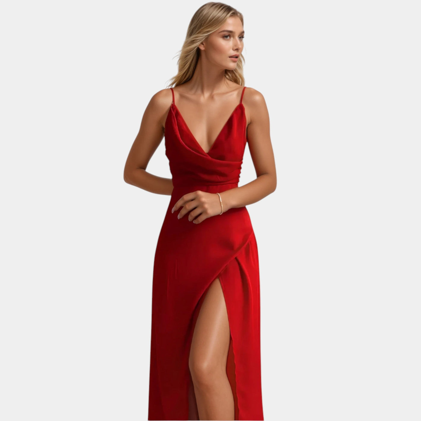 Celina -  Vestido Satinado