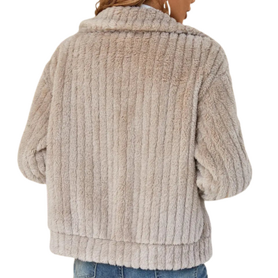 Natalie - Chaqueta de Punto Casual para Mujeres