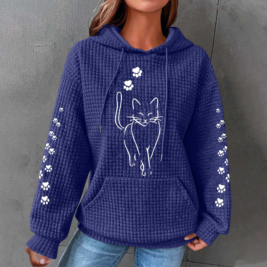 Norello - Cómoda y cálida sudadera con capucha para mujer.