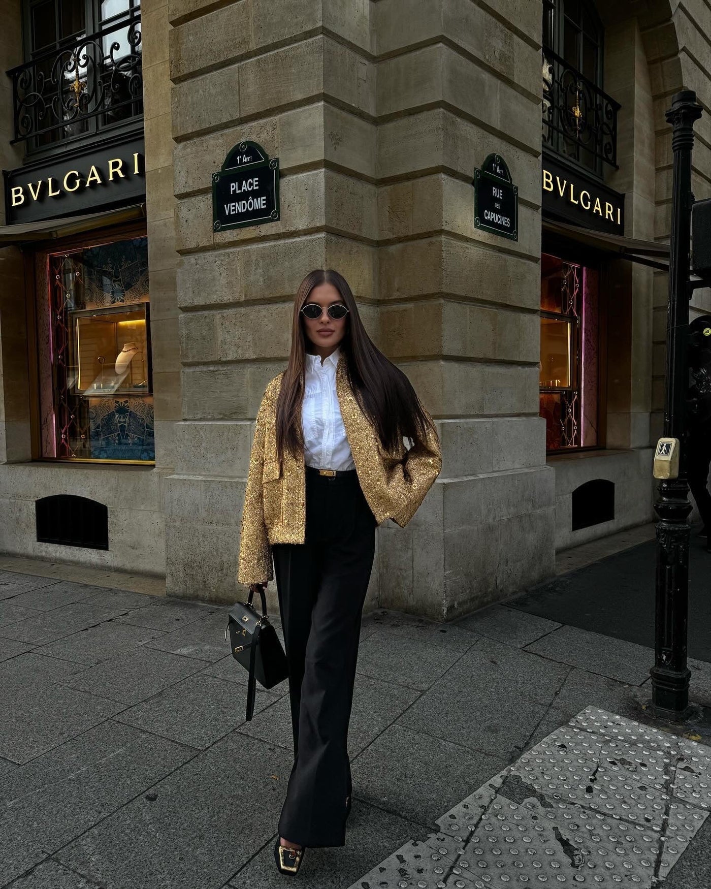 Alma - Chaqueta Bordada de Lentejuelas