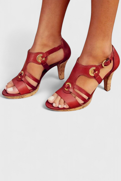 Gisèle - Sandalias de Tacón Elegantes y Cómodas